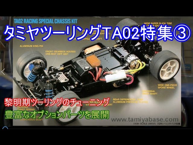 The third installment of the Tamiya Touring TA02 special