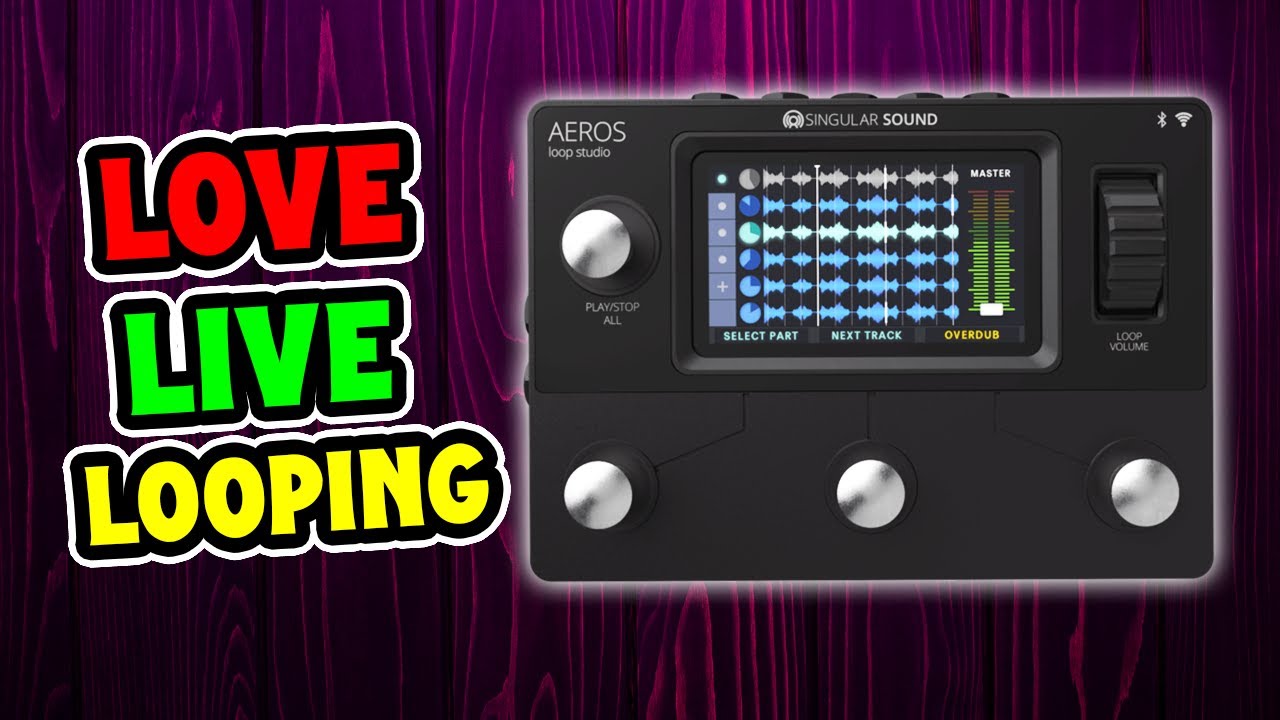 Live Looping w/ Aeros Loop Studio + BeatBuddy | Demo & Review