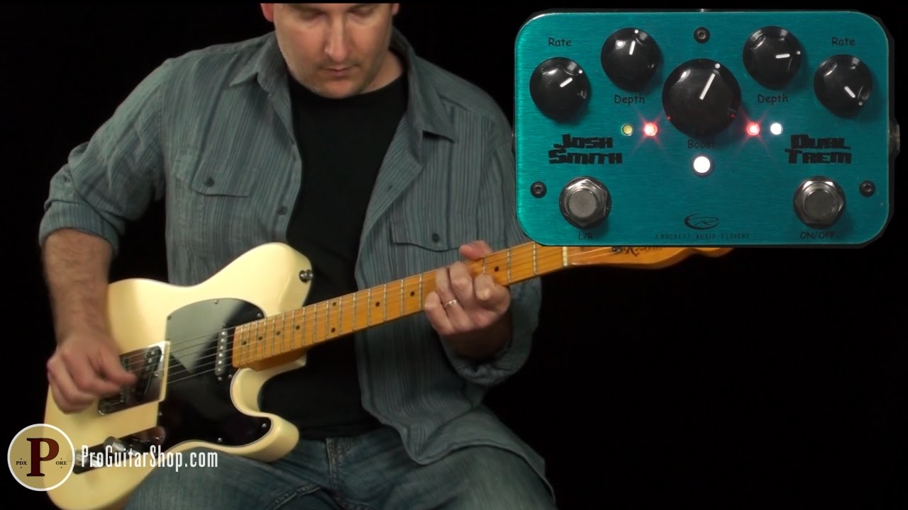 J. Rockett Audio Designs Josh Smith Dual Trem - YouTube