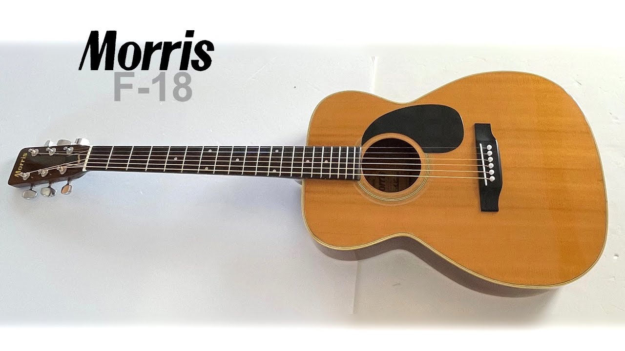 Morris F18｜Japanese Vintage Guitar - YouTube