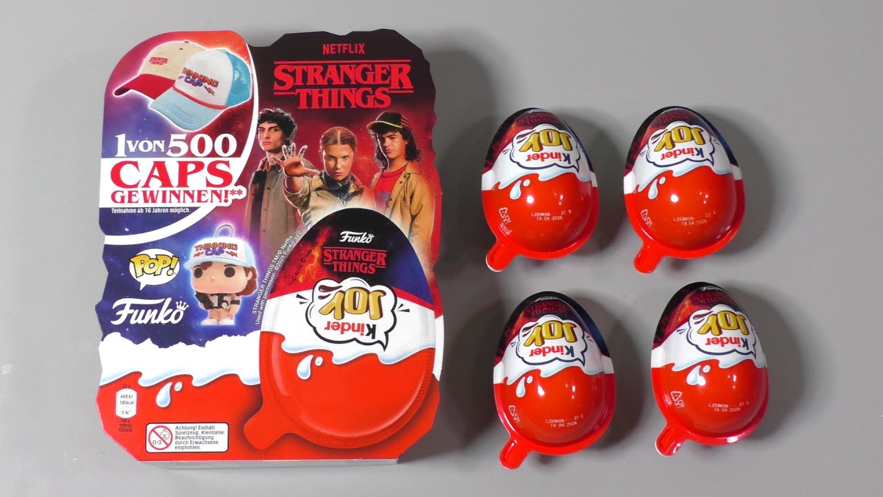 Kinder JOY Stranger Things - YouTube