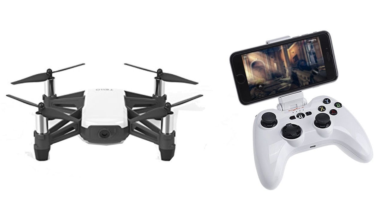 Flying Tello with Bluetooth Remote - YouTube