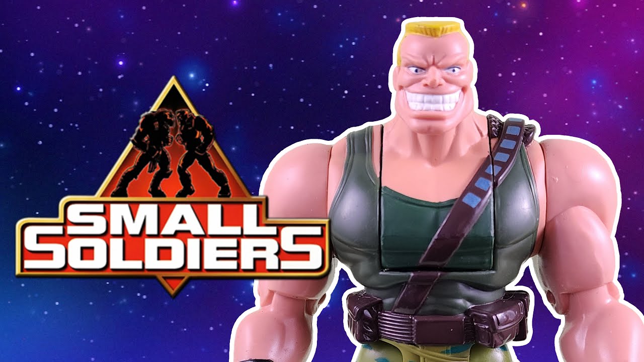 SMALL SOLDIERS BRICK BAZOOKA ACTION FIGURE REVIEW - YouTube