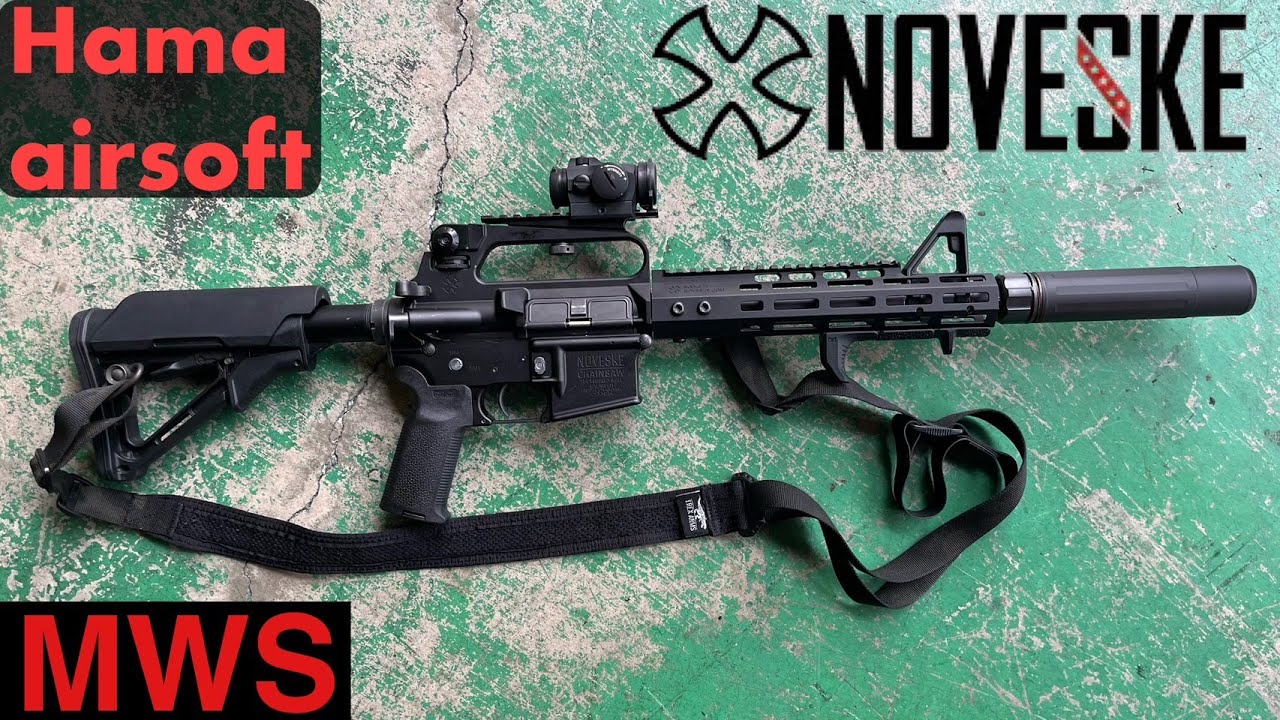 airsoft】 Noveske A2 Carry Handle Upper Chainsaw EMG Licensed TM