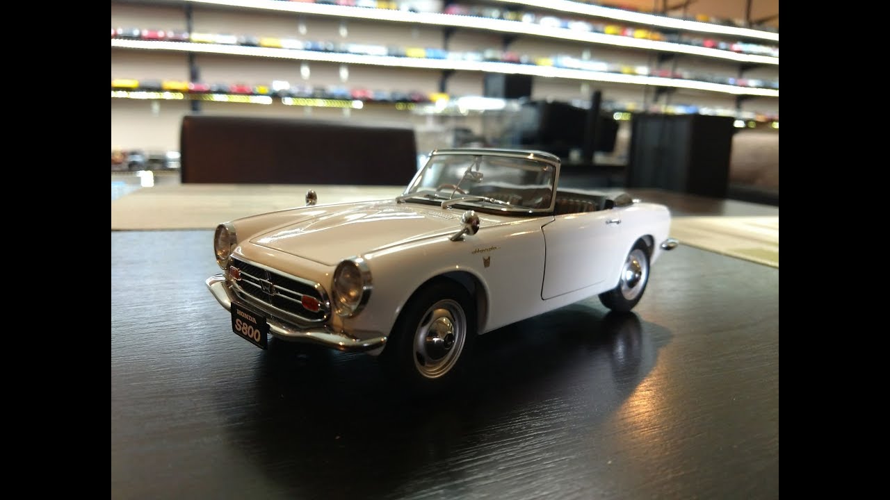 1:18 Diecast Review Honda S800 by Autoart - YouTube