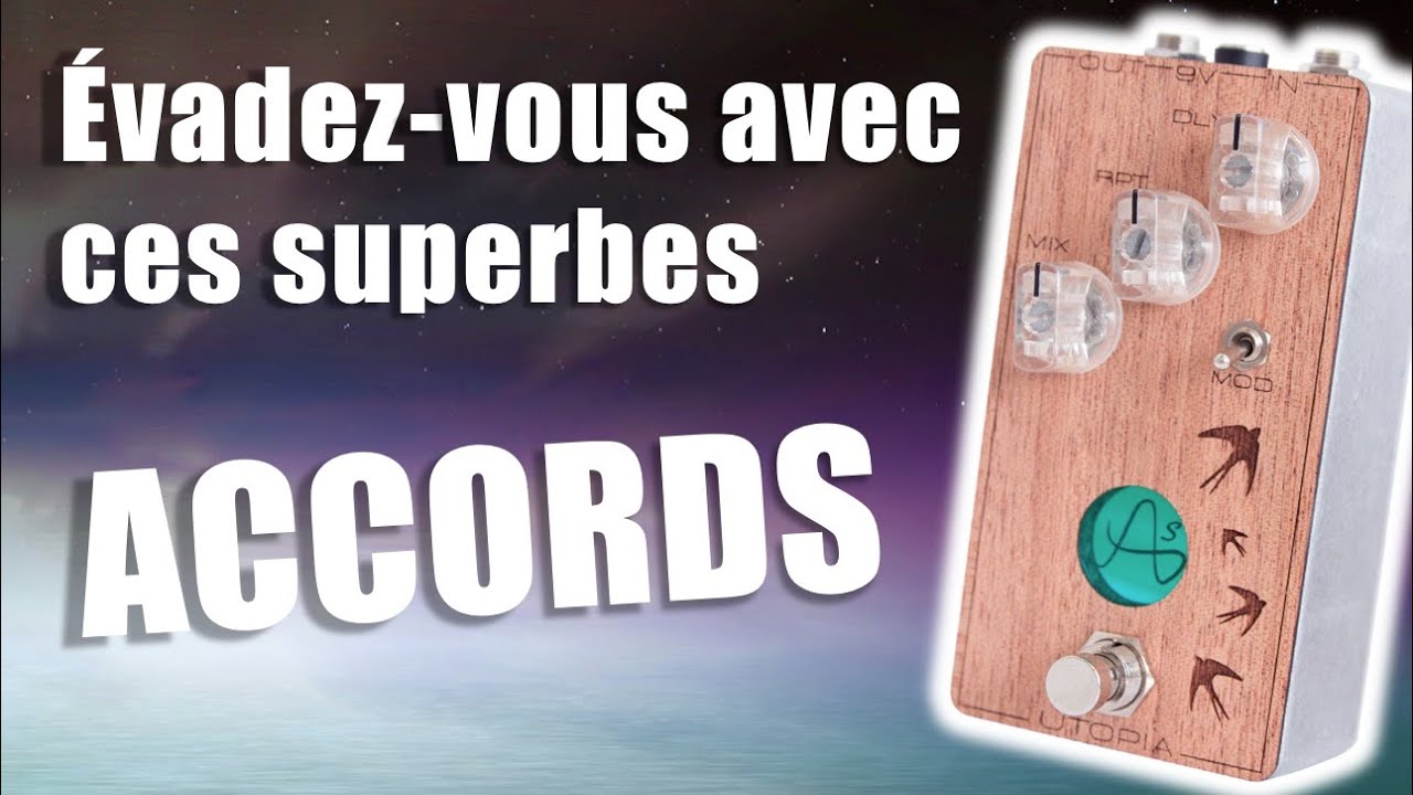 フランス発の極上アナログディレイ！！Anasounds「UTOPIA 」のご紹介