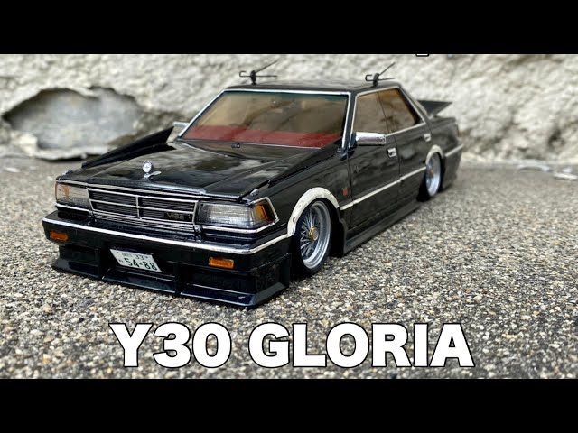 アオシマ 1/24 Y30グロリア(ハイソ仕様)製作 AOSHIMA Y30 GLORIA build