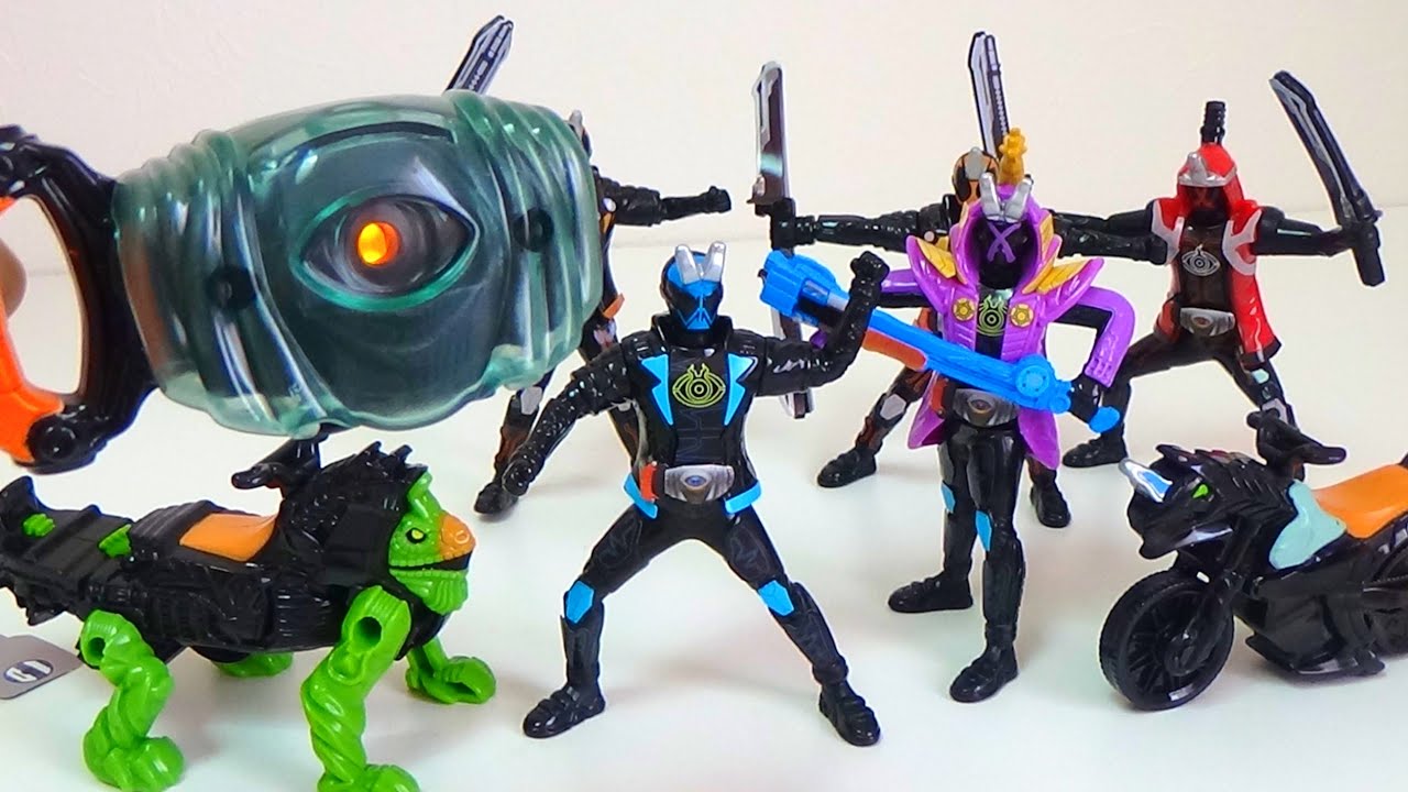 Happy Set Kamen Rider Ghost Full Complete!! - YouTube