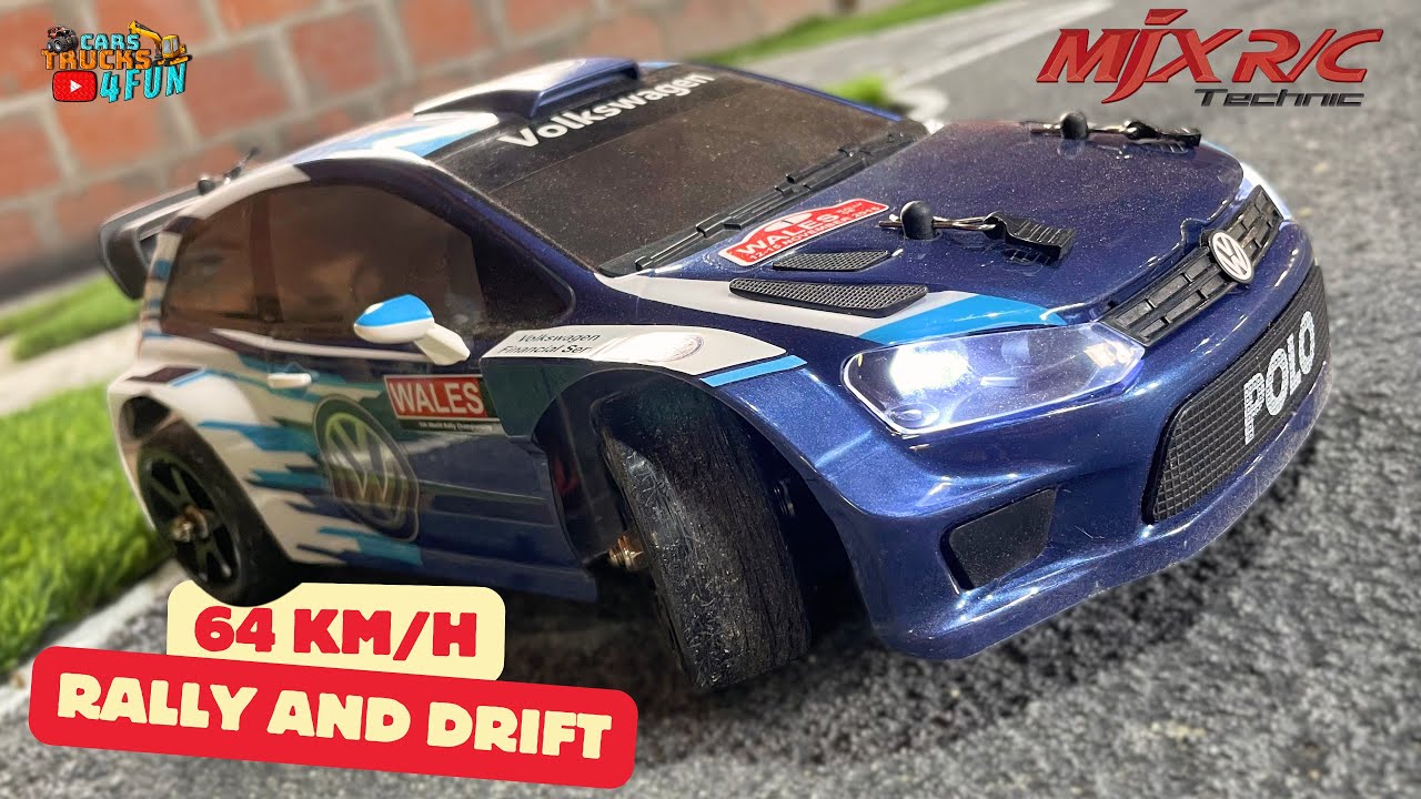 Volkswagen Polo R WRC 2015 by MJX 14304 | Unboxing & First Drive‬