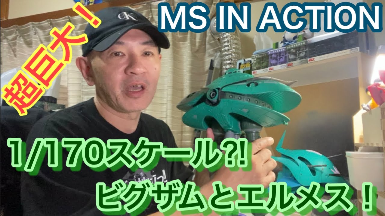MS IN ACTION ビグザム&ララァ・スン専用モビルアーマー開封レビュー