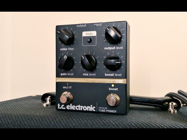 Tc Electronic Vintage Tube Primer - YouTube