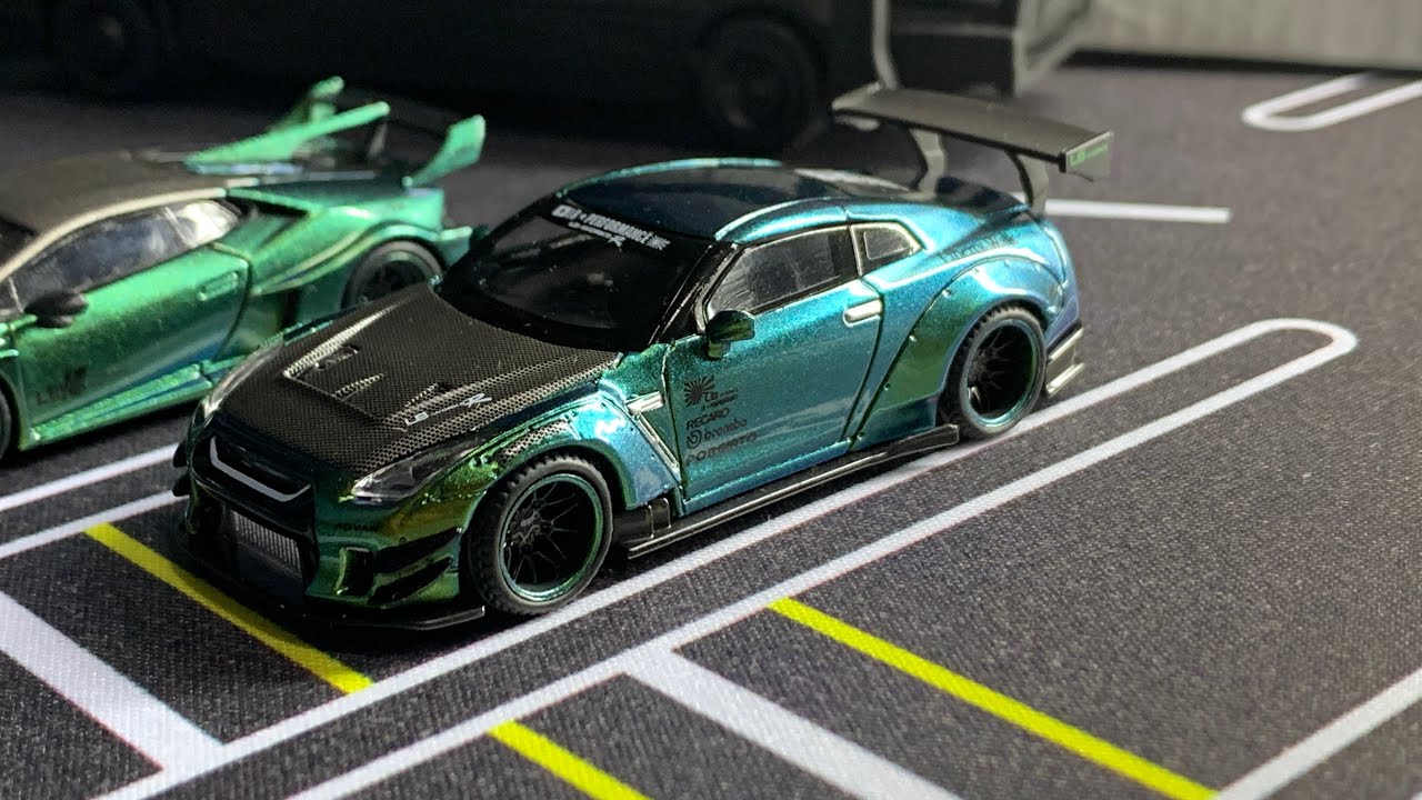 QUICK UNBOX | No.145 Tarmac Works X MINI GT LBWK Nissan GT-R (R35