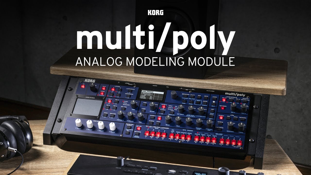 Introducing the Korg multi/poly module - YouTube
