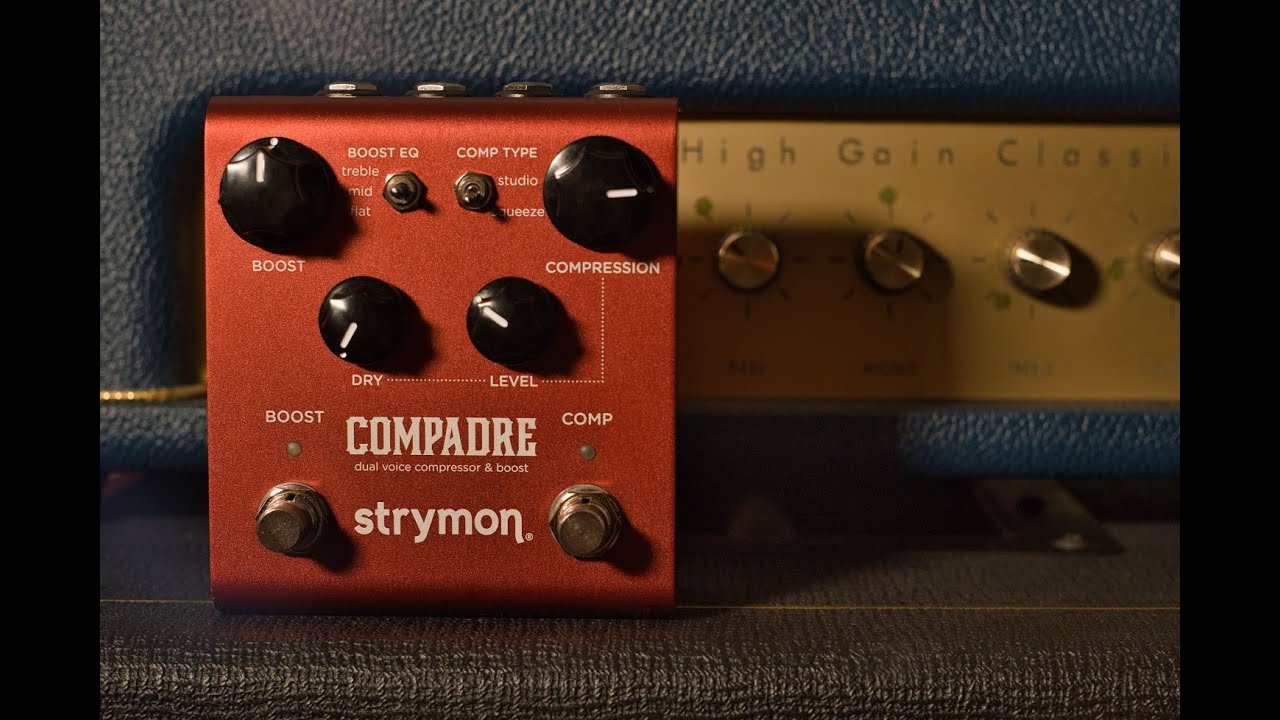 Strymon COMPADRE】話題の新ペダル！ナチュラルな音色のコンプレッサー