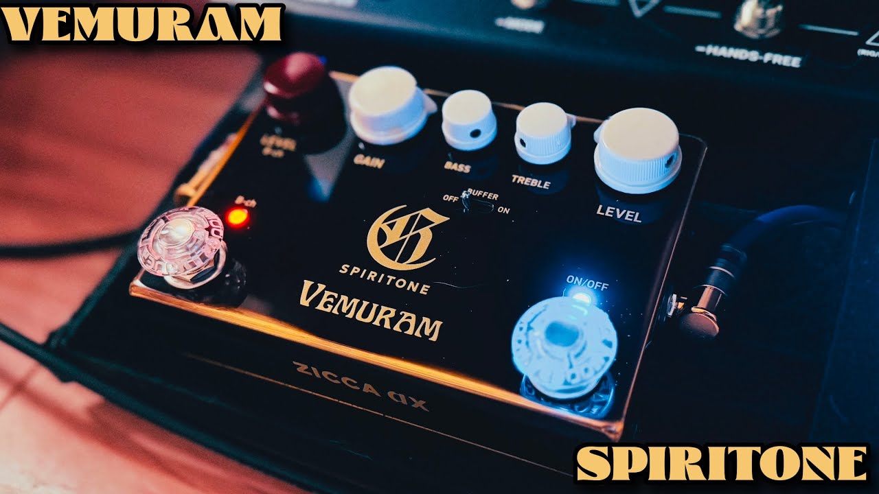 VEMURAM SPIRITONE JC-120で弾いてみた！ - YouTube