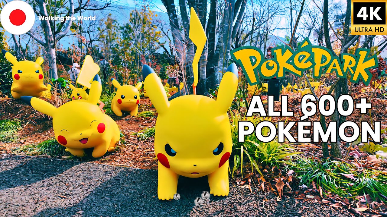 ALL 600+ Pokémon at PokéPark Kanto 🇯🇵 | Every Pokemon in the
