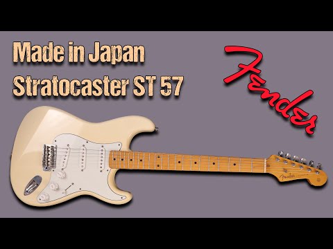 Made in Japan Fender Stratocaster ST57 #fender #fenderstratocaster