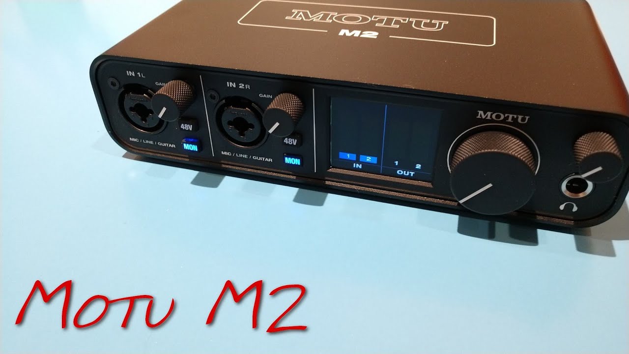 MOTU M2 _(Z Reviews)_ Desktop Swiss Army Knife! - YouTube