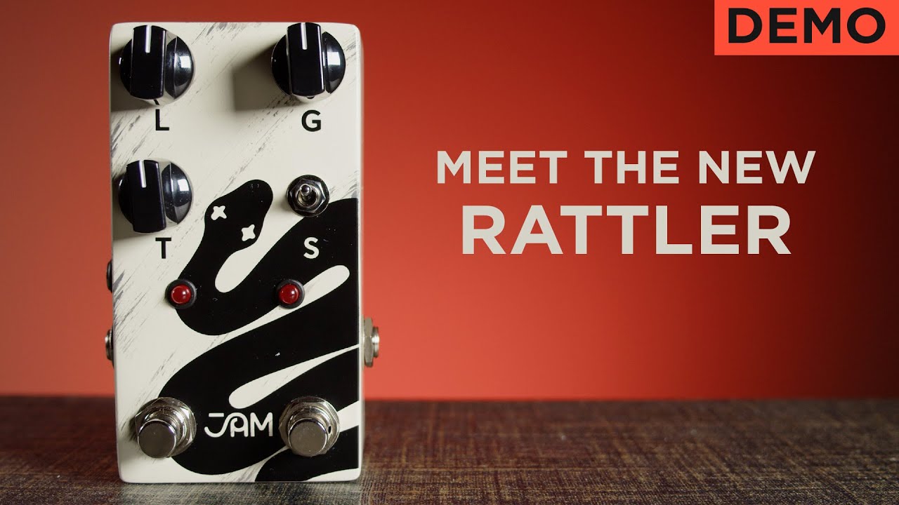 This Snake Has Fangs! | JAM Pedals Rattler mk. 2 Distortion - YouTube