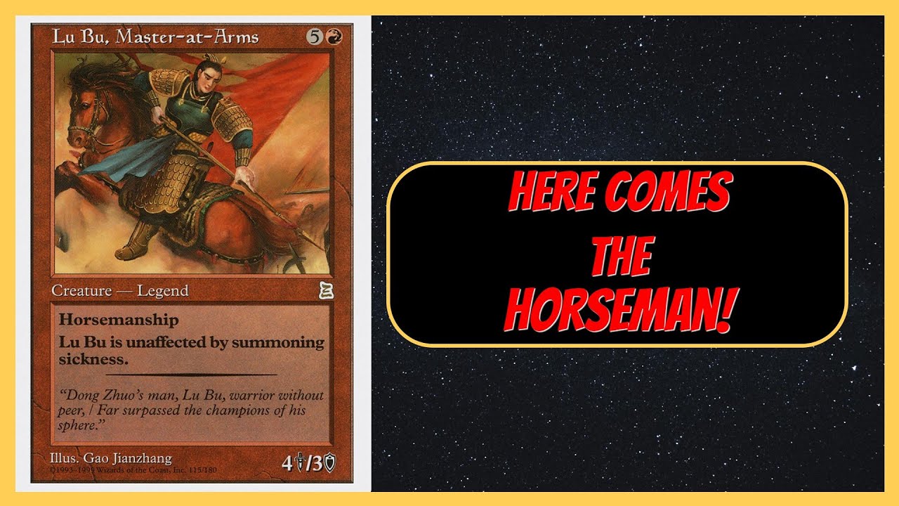 Deck #745 Lu Bu, Master at Arms - YouTube