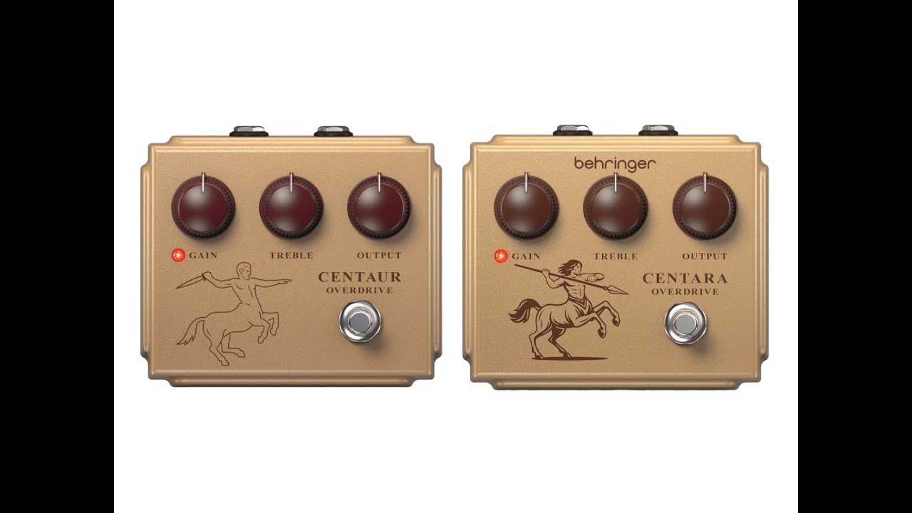 Behringer Centaur Klon Clone - Ive never heard a Klon! - YouTube