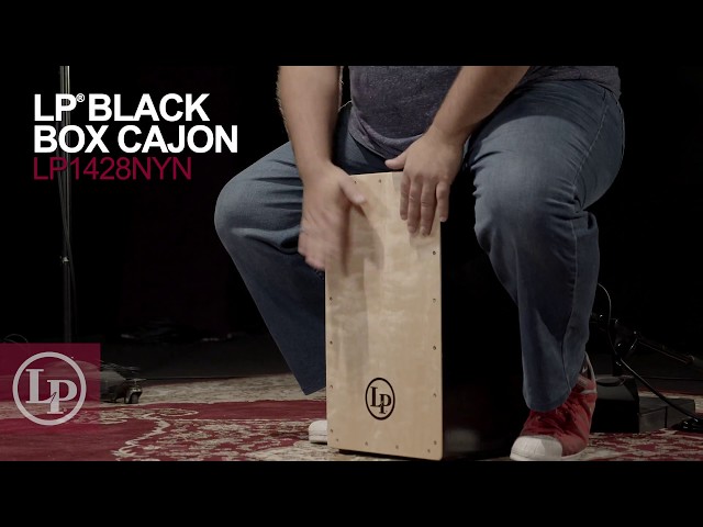 LP | Black Box Cajon with Natural Faceplate (LP1428NYN) - YouTube