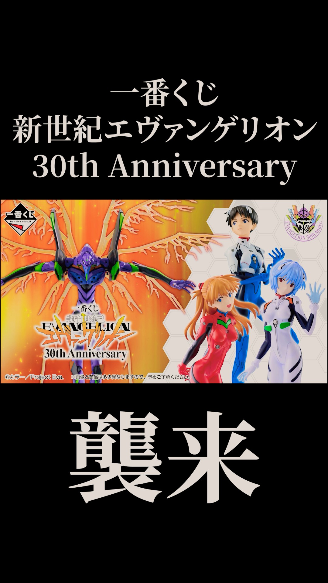 新世紀エヴァンゲリオン】一番くじ 新世紀エヴァンゲリオン 30th