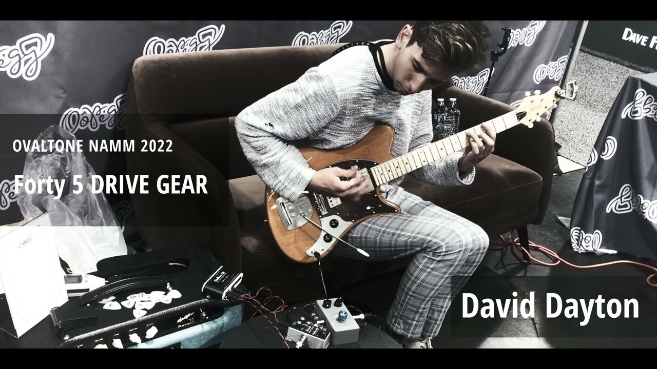 Forty 5 DRIVE GEAR – Ovaltone -handmade effect pedals-