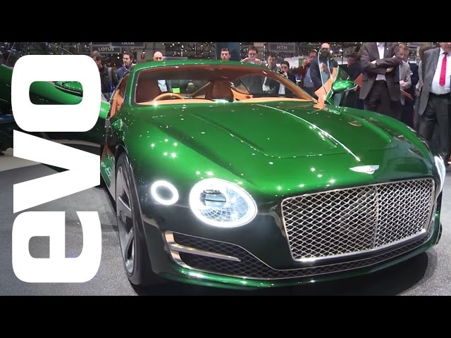 Bentley EXP10 Speed 6 at Geneva 2015 | evo MOTOR SHOWS - YouTube