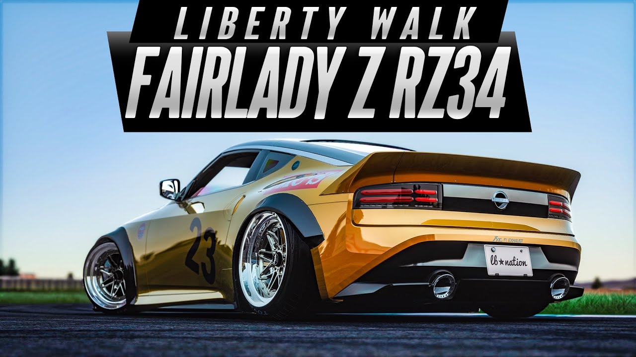 LB☆Nation NISSAN Fairlady Z RZ34 (400Z) - YouTube