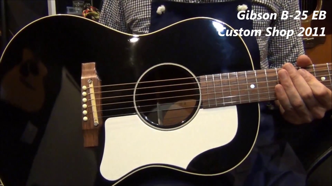Gibson Custom Shop 1960's B-25 EB 2011年製【オットリーヤ動画