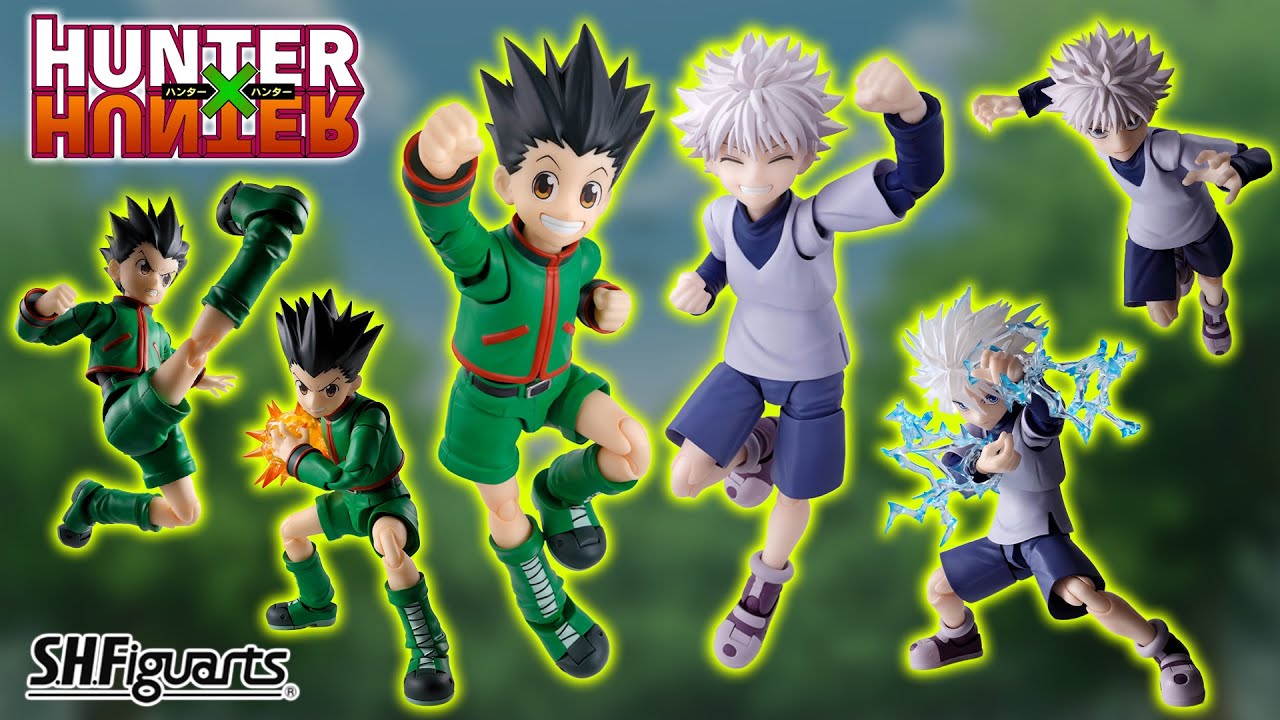 DAY ONE BUY! S.H.FIGUARTS HUNTER X HUNTER GON & KILLUA PRE-ORDER