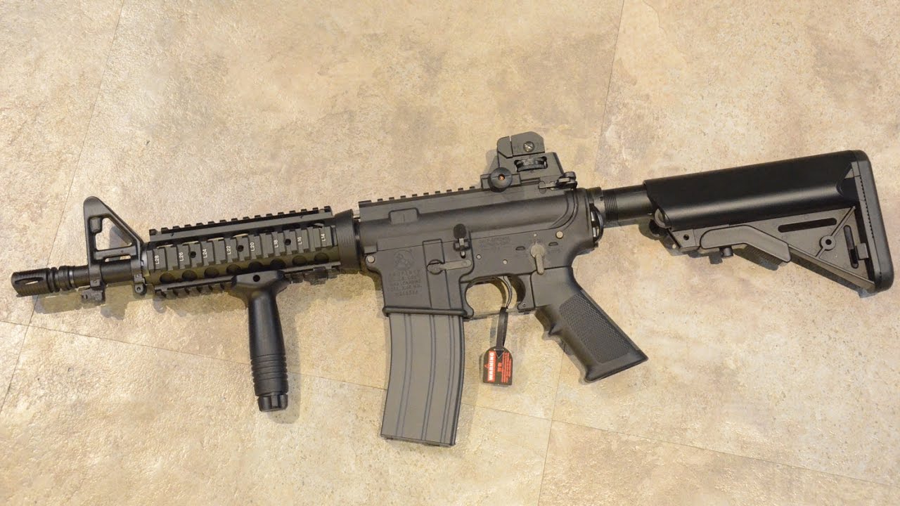 Bunny Review : Tokyo Marui CQBR Block1 - YouTube