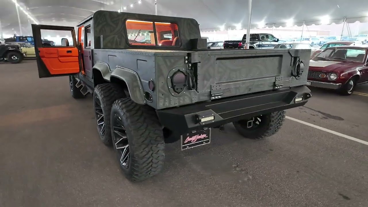 2001 AM GENERAL HUMVEE 6X6 CUSTOM PICKUP - Vehicle | Barrett
