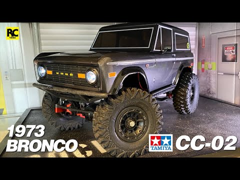 TAMIYA] Tamiya CC-02 1973 Early Bronco Machine Introduction - YouTube