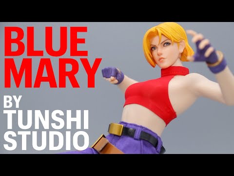 Tunshi Studio Blue Mary The King of Fighters '97 1/6 Scale Figure