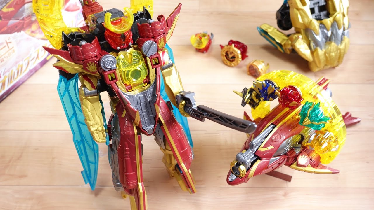 Enhanced combination with DX Tega Sword Akatsuki! DX Orca Booster