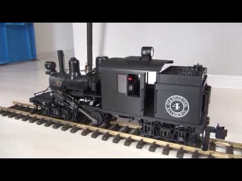 バックマン Gゲージ クライマックス型SL 始動！ - YouTube