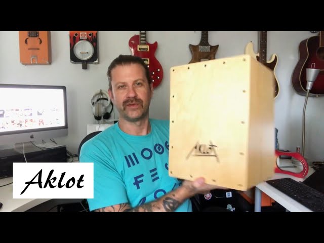 Aklot AKCB3AKM Cajon: Unboxing & Initial Review - YouTube
