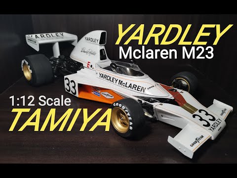 Yardley Mclaren M23 Tamiya 1:12 Scale Model Kit - YouTube