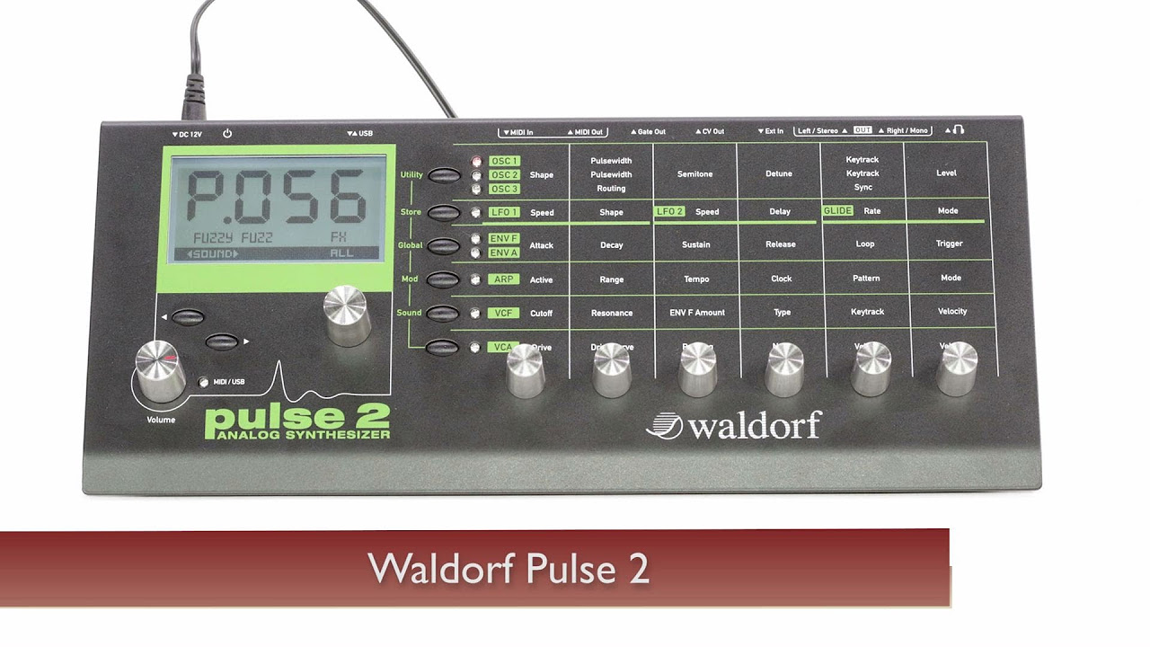 Waldorf Pulse 2 - YouTube
