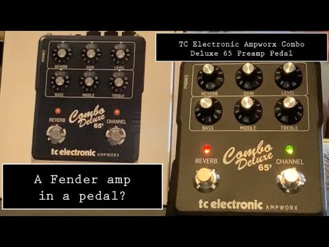 TC Electronic Ampworx Combo Deluxe 65 Preamp Pedal Review and Demo