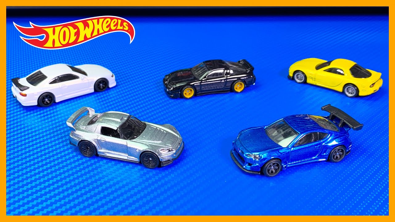 Hot Wheels Street Tuners Car Culture Premium Set - YouTube