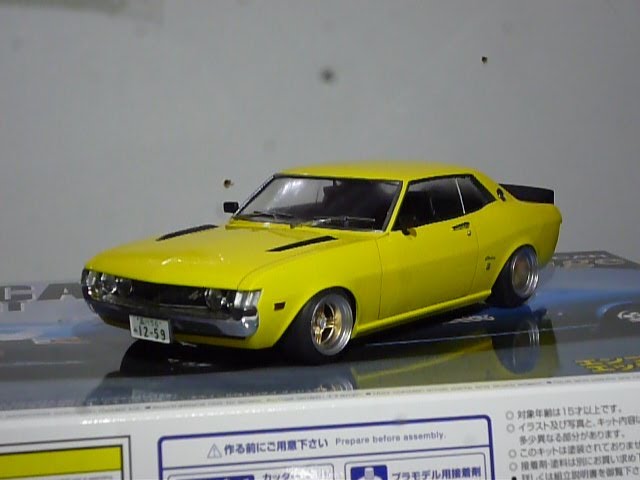 プラモ屋店長が組んでみたレビュー アオシマ 1/24 TA22 セリカ 1600GT