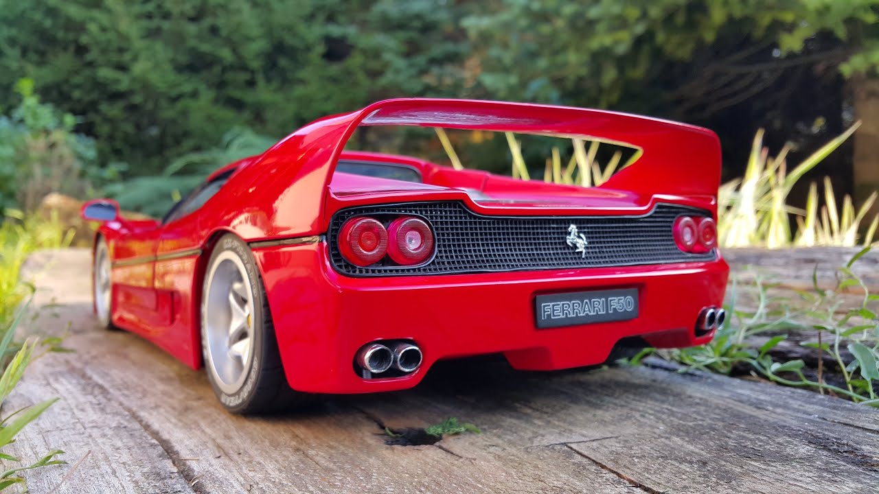 FERRARI F50 TAMIYA 1:12 - YouTube