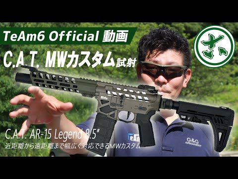 C.A.T. AR-15 Legend M4電動ガン ロングレンジ爆音カスタム オリジナル