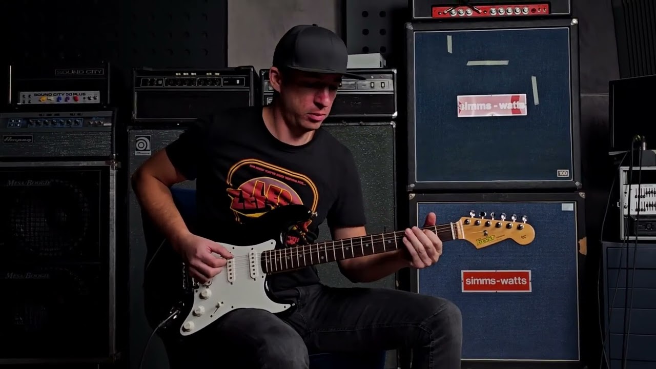 Fresher Stratocaster Japan 1980's HSS DEMO - YouTube