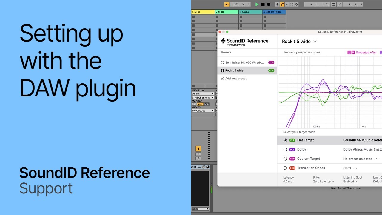 Setting up with the SoundID Reference DAW plugin - YouTube