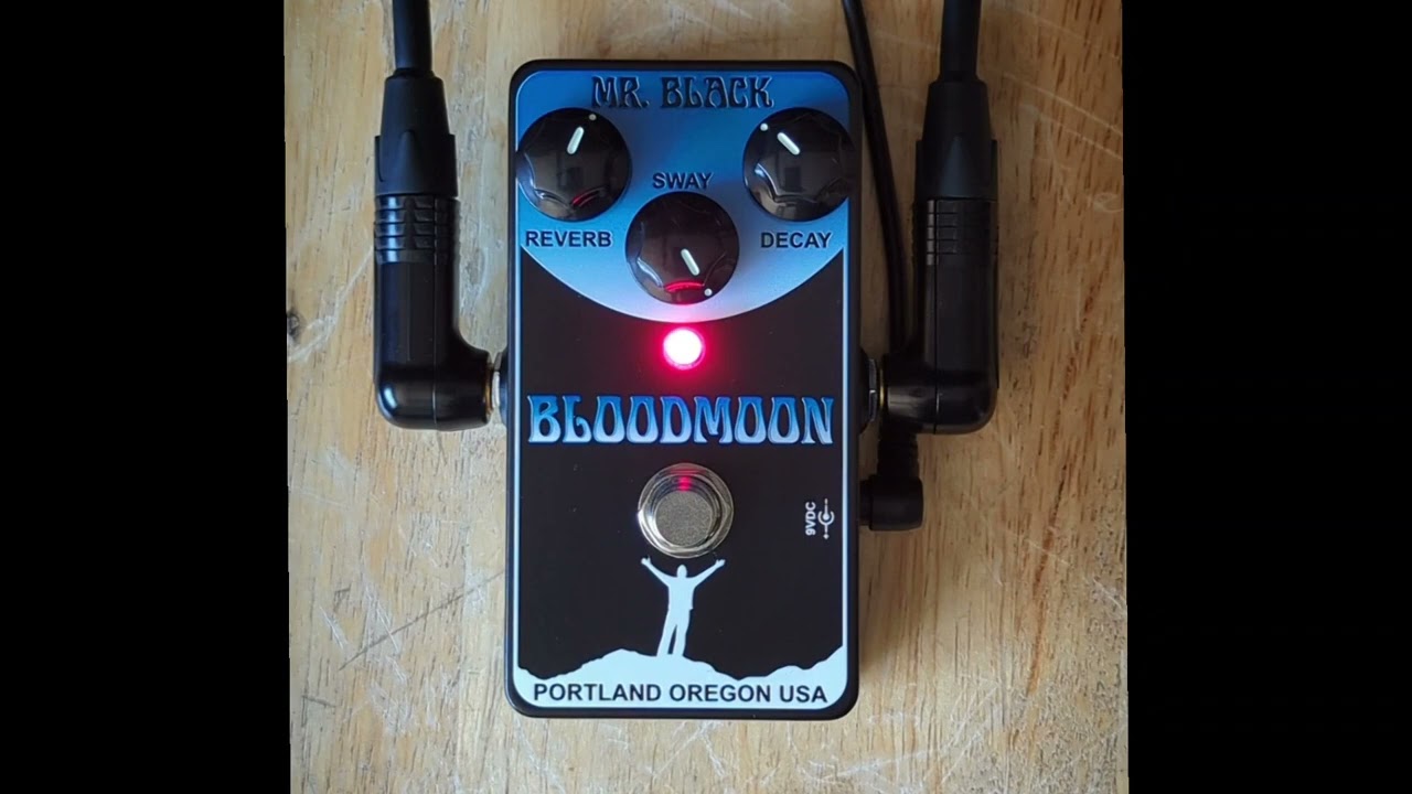 Mr. Black - Blue Bloodmoon Demo (Close Mic) - YouTube