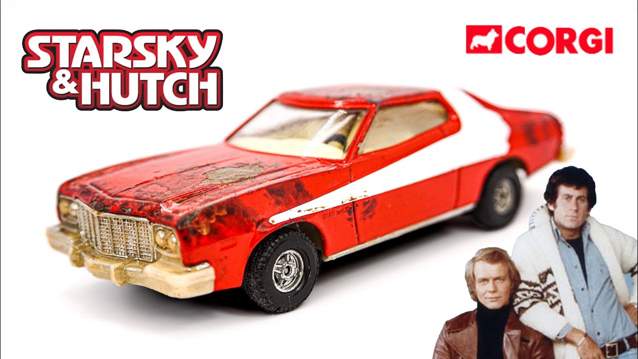 STARSKY & HUTCH GRAN TORINO FULL RESTORATION - CORGI JUNIORS No